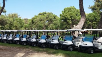 Sueno Golf Clubü 2019 Model Club Car Precedent serisi araçlarıyla filosunu güçlendirmiştir. #clubcar #golfinternational #suenogolf #suenogolfhotels